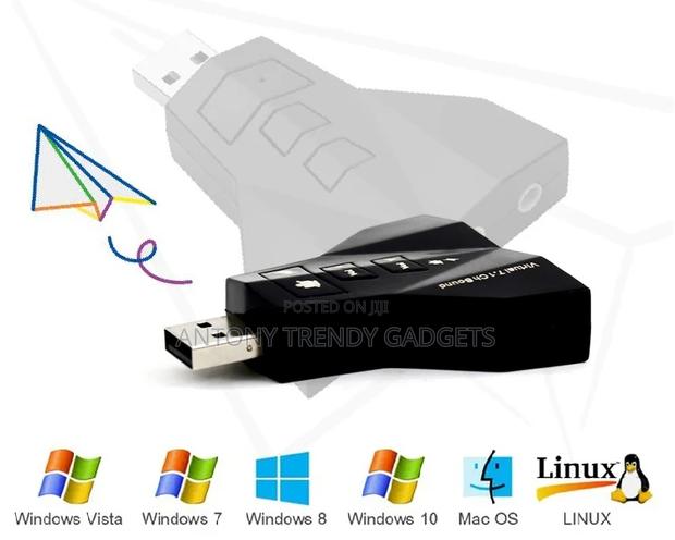 External Usb Sound Card Adapter 7.1 Virtual Surround - thumbnail 3