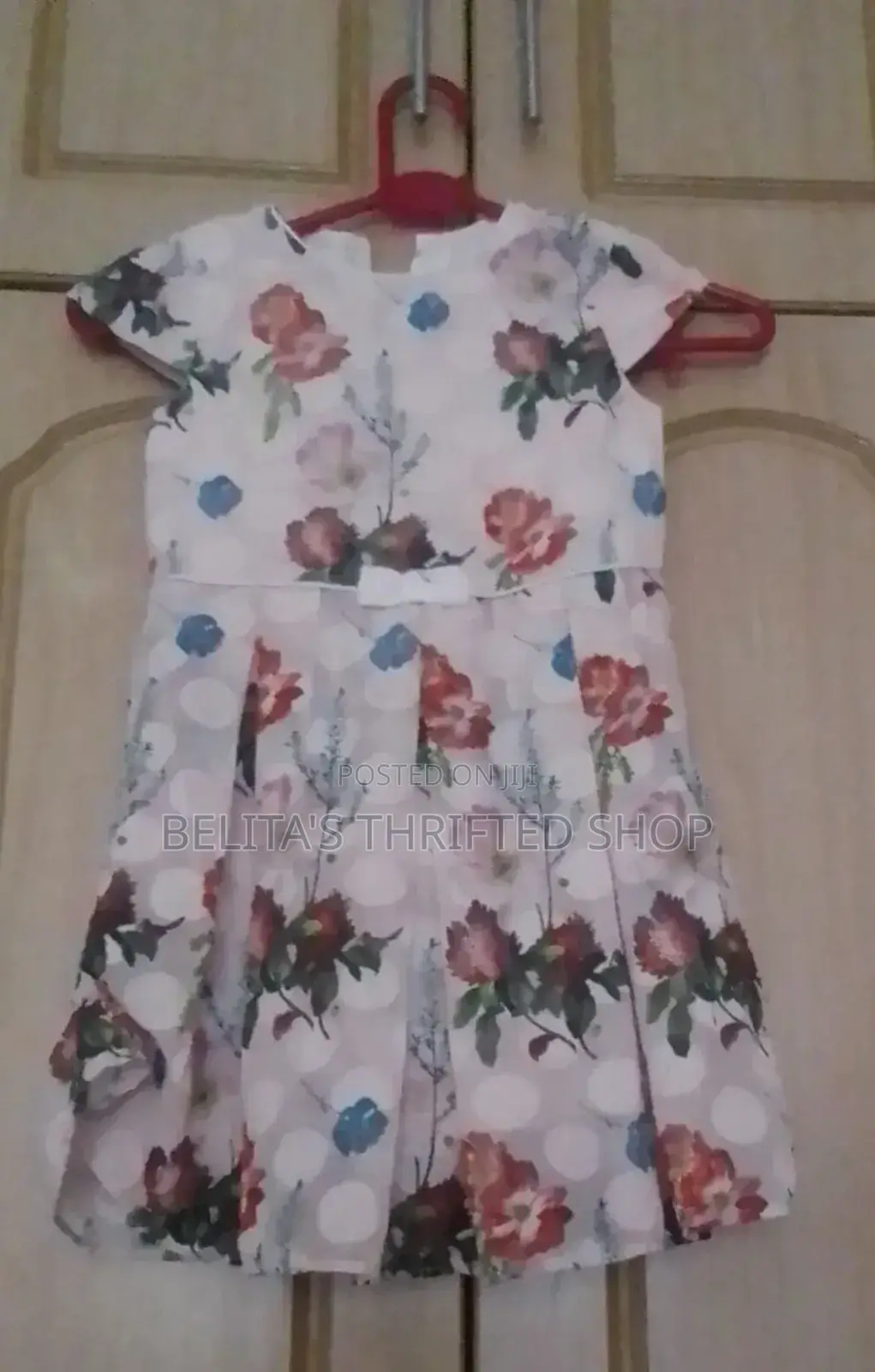 Floral Elegance Kids Dress