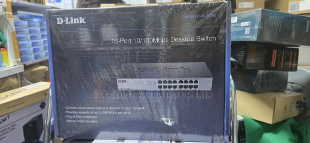 Dlink 16 Port Rackmount Switch - main view