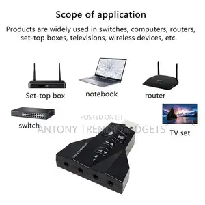 Plug-and-play Usb Sound Card 7.1 Surround Audio