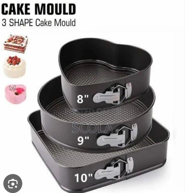 High Quality Nonstick Mixed Shape Baking Tins Now Available at 1300