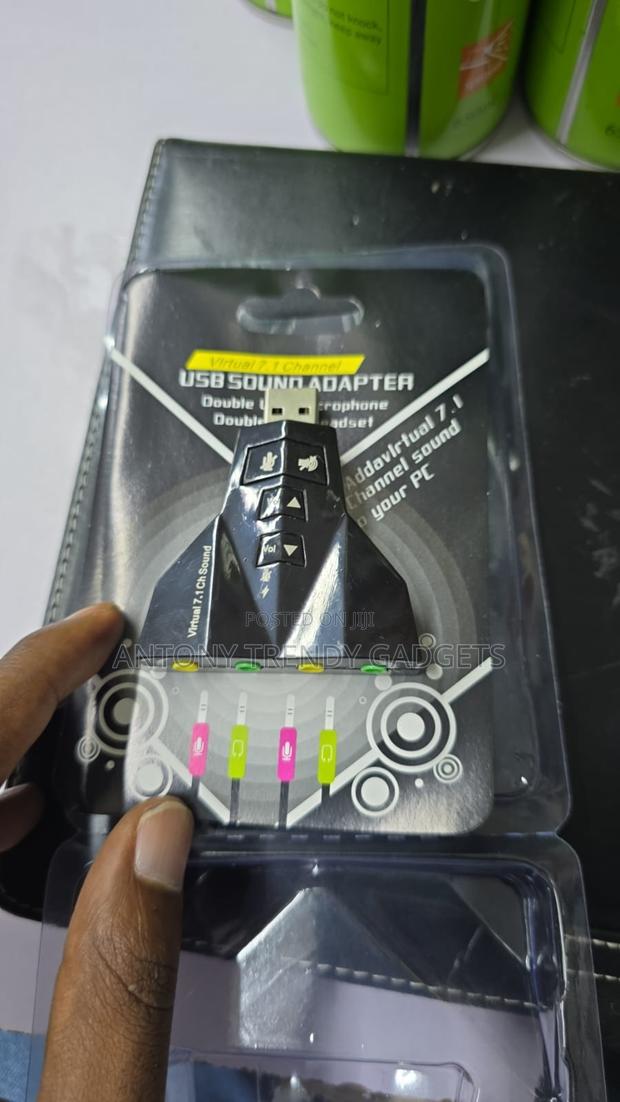 External Usb Audio Adapter Virtual 7.1 Sound Card - thumbnail 5