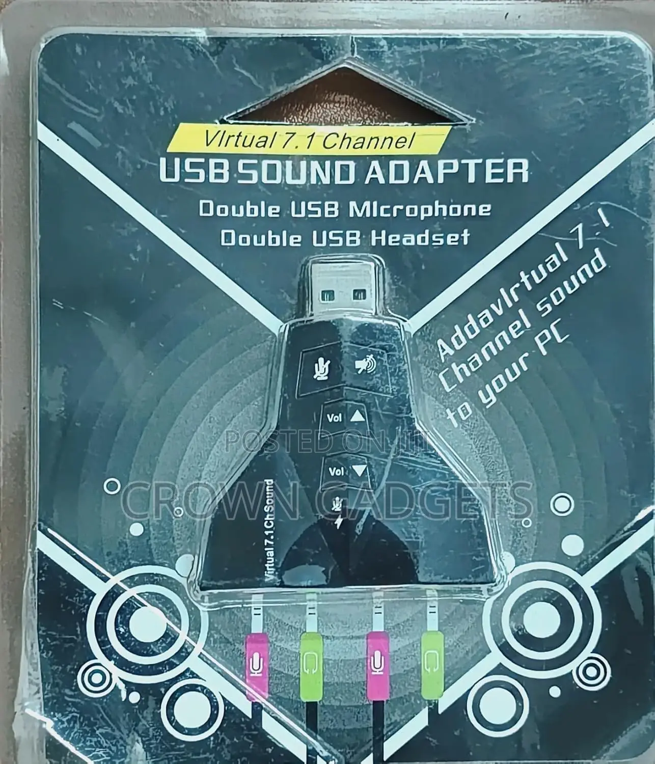 External Usb Sound Card Adapter