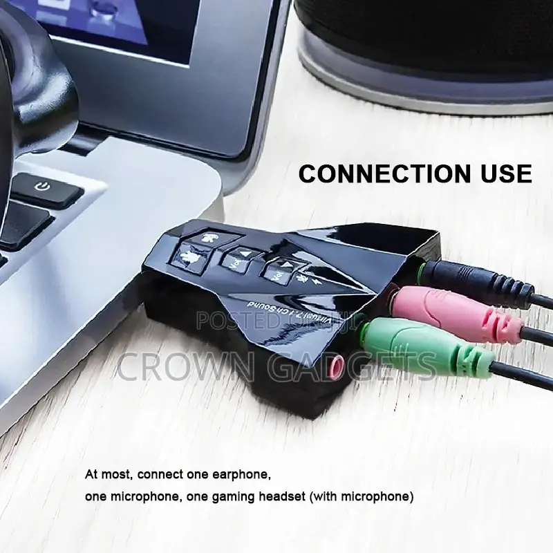 External Usb Sound Card Adapter
