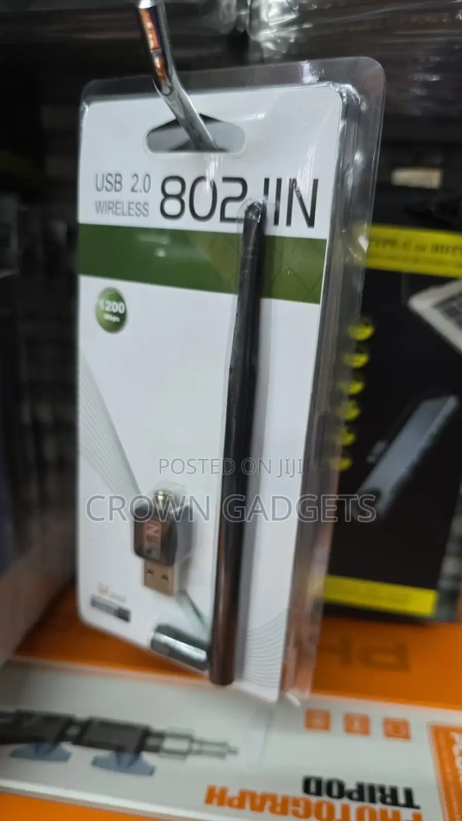 Usb 2.0 Wifi Dongle 802.11n External Antenna