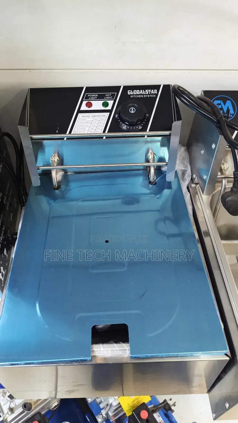 Single Tank Electric Deep Fryer
