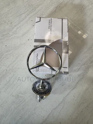 Mercedes-Benz Bonnet Hood Emblem Standing Star | Original Logo Badge