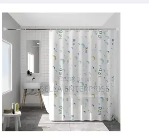 New Stockshower Curtains. 180*200cm Shower Curtains With Hooks