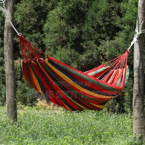 Stripped Outdoor Hammock - main view