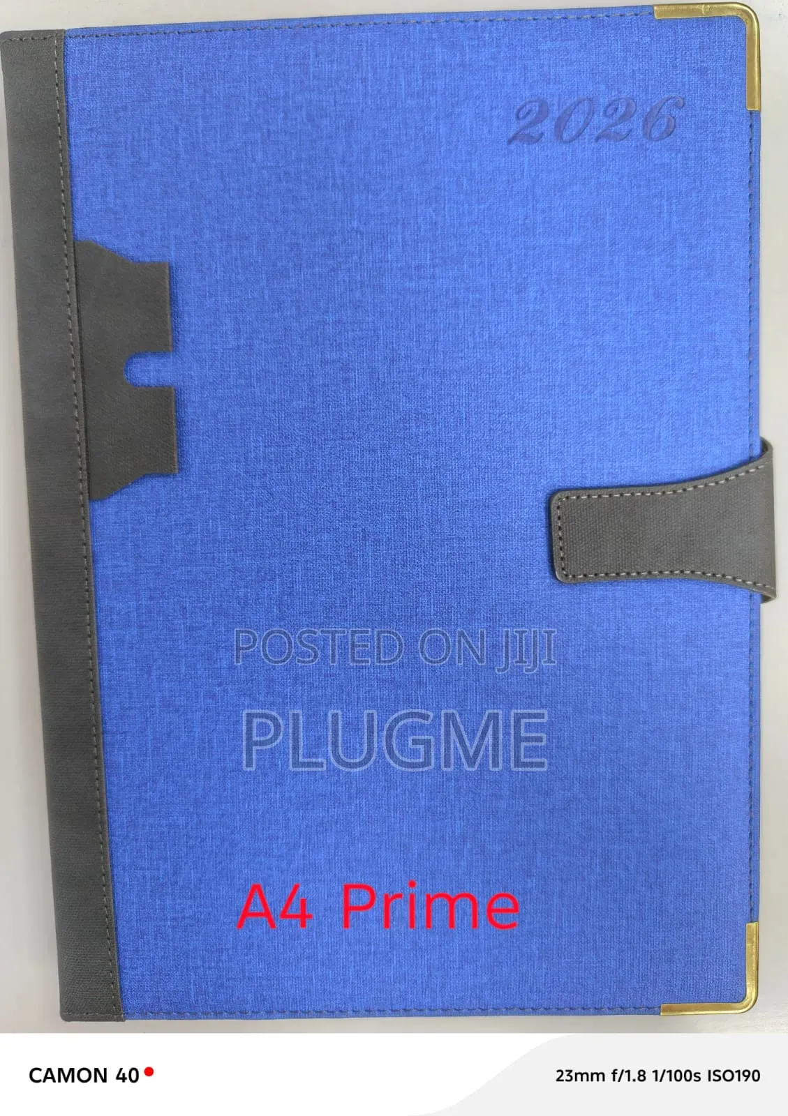 A4 2026 Diary With Magnetic Lock