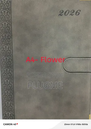 A4 2026 Diary With Magnetic Lock