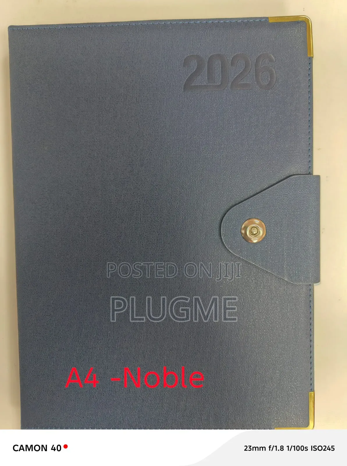 A4 2026 Diary With Magnetic Lock