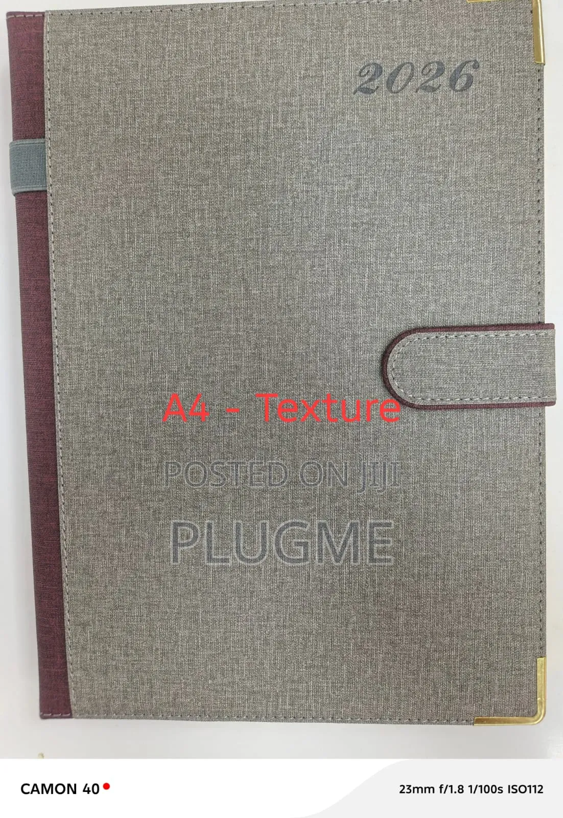 A4 2026 Diary With Magnetic Lock