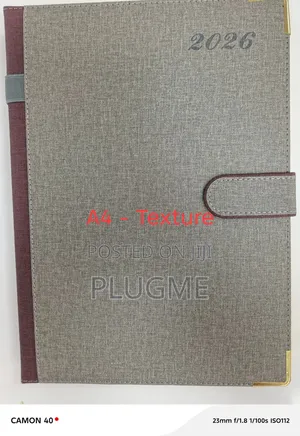 A4 2026 Diary With Magnetic Lock