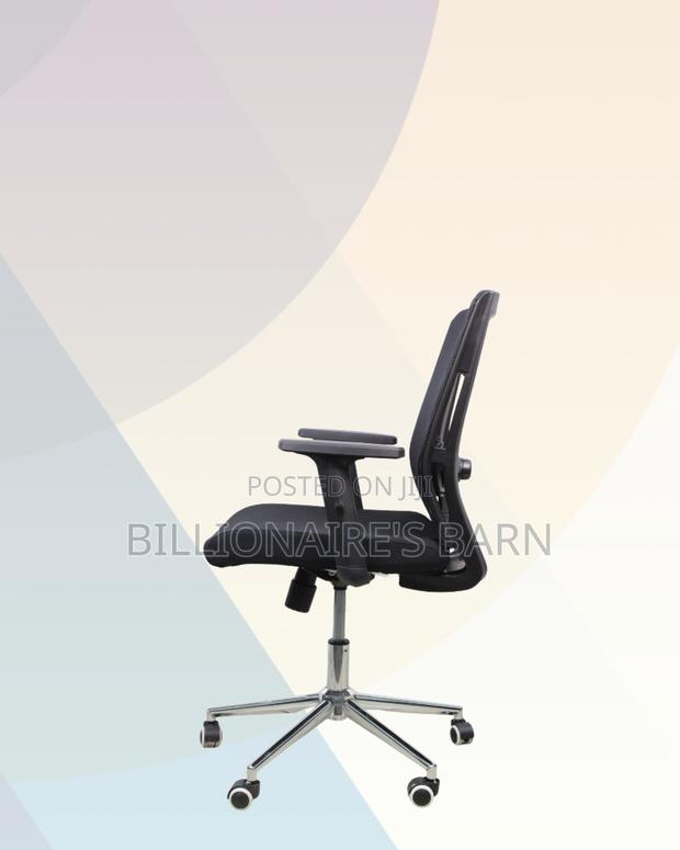 Black Origin Mesh Chair | Breathable Support for Long Desk Hours |