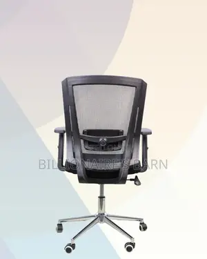 Black Origin Mesh Chair | Breathable Support for Long Desk Hours |