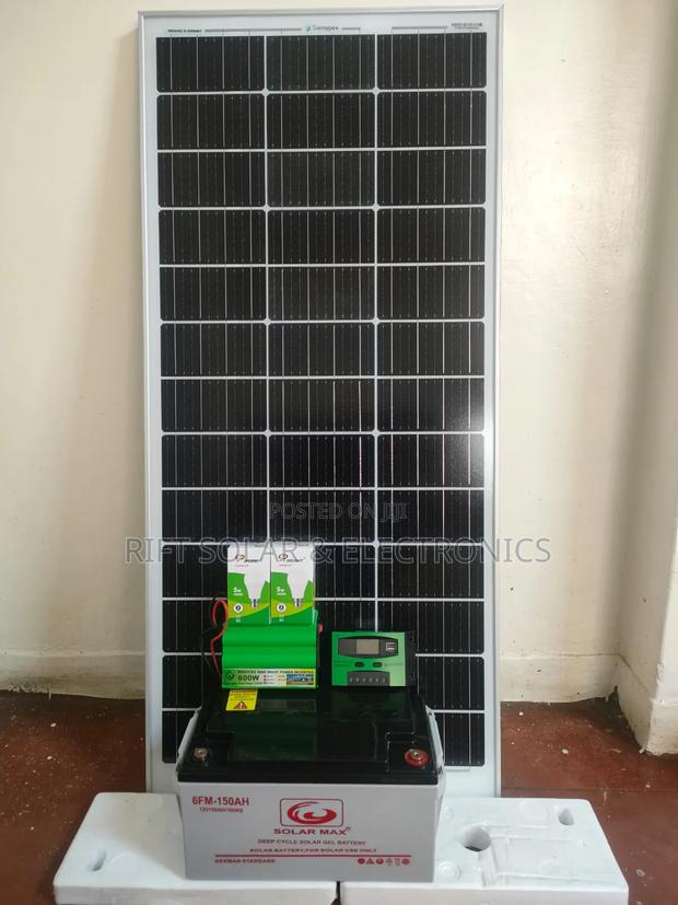 250w Boma -150ah Battery - 300w Inverter - 30a Controller Full Package