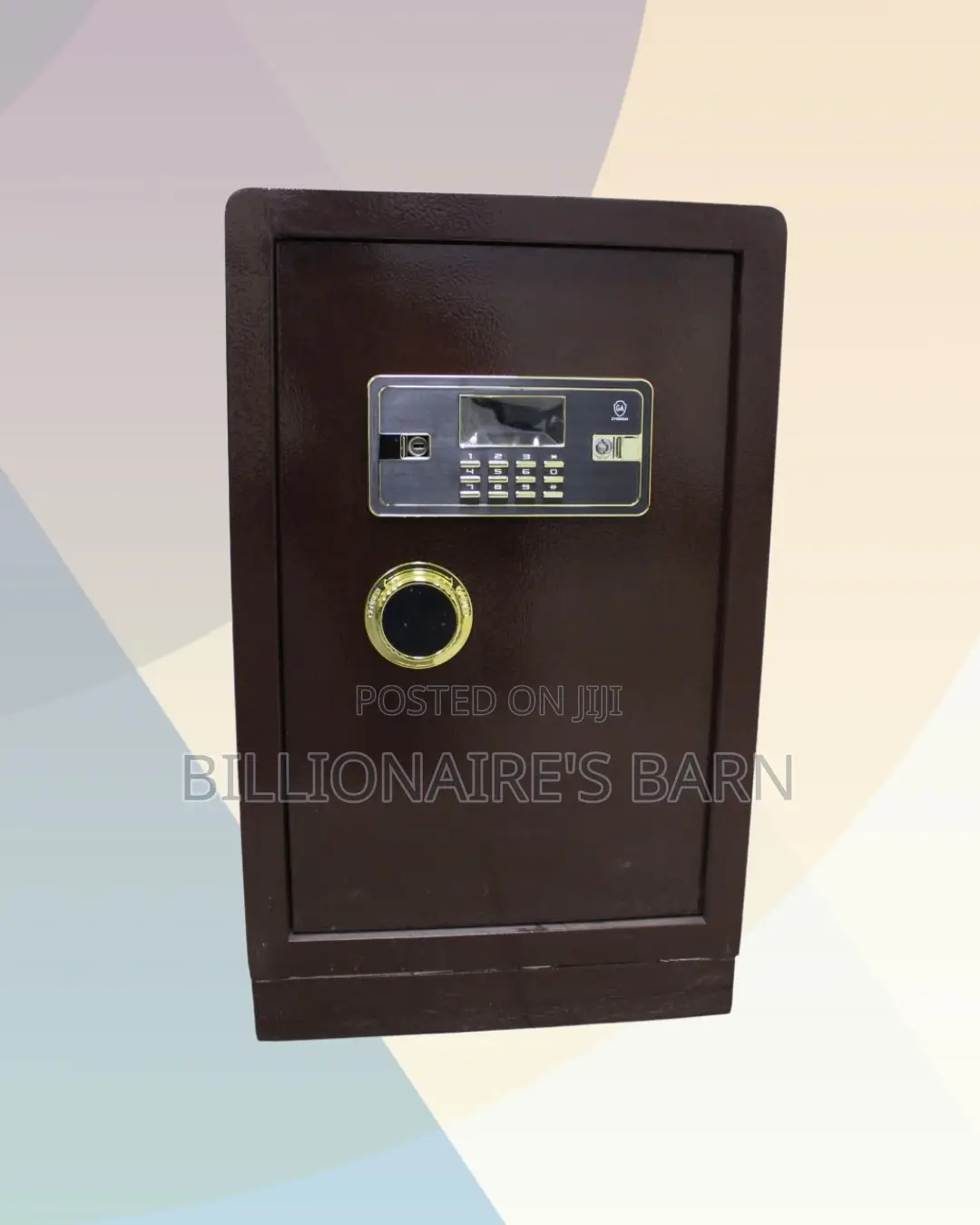 80kg Large-Capacity Biometric Safe|Security for Document and Valuables