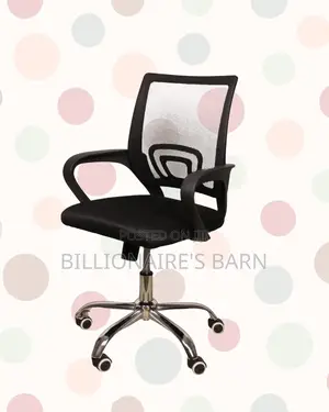 Black Compact Ergonomic Chair |Clean Executive Look for Modern Offices