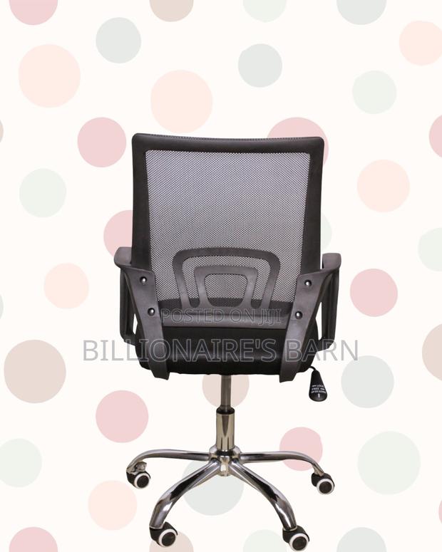 Black Compact Ergonomic Chair |Clean Executive Look for Modern Offices - thumbnail 4