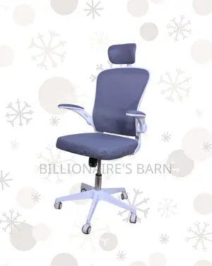 White Ergonomic Mesh Chair | Clean Executive Look for Modern Offices |