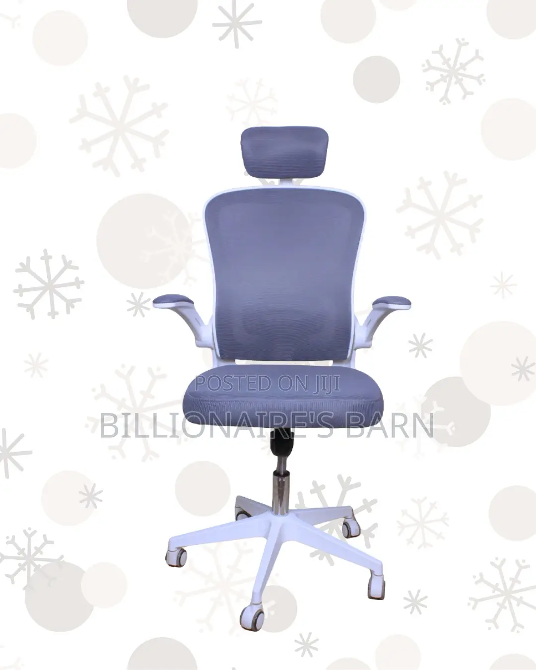 White Ergonomic Mesh Chair | Clean Executive Look for Modern Offices |