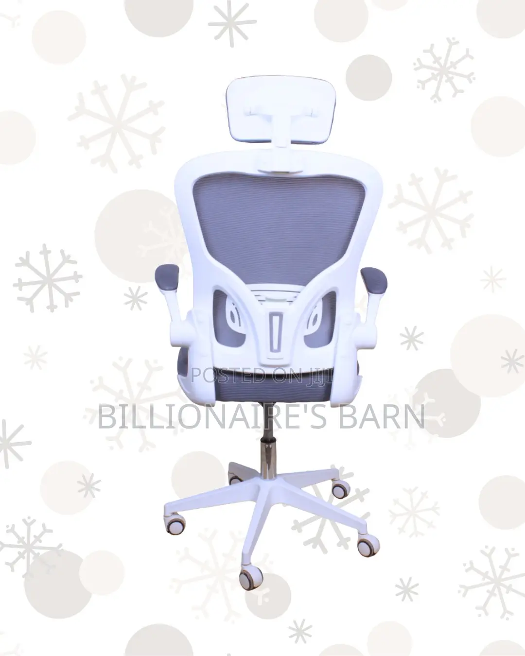 White Ergonomic Mesh Chair | Clean Executive Look for Modern Offices |