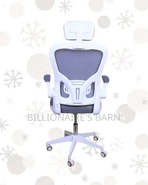 White Ergonomic Mesh Chair | Clean Executive Look for Modern Offices |