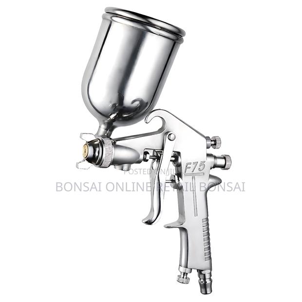 F75 Siphon Feed Spray Gun With Paint Cup, Paint Sprayer Tool - main view