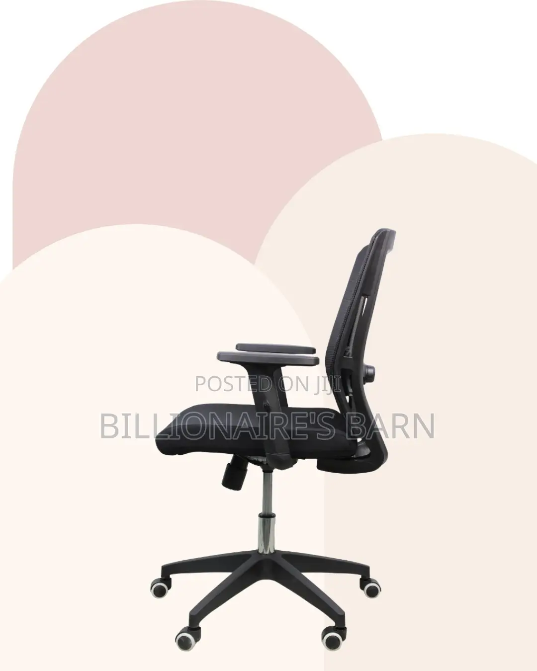 Black Origin Mesh Chair | Clean Executive Look for Modern Offices |