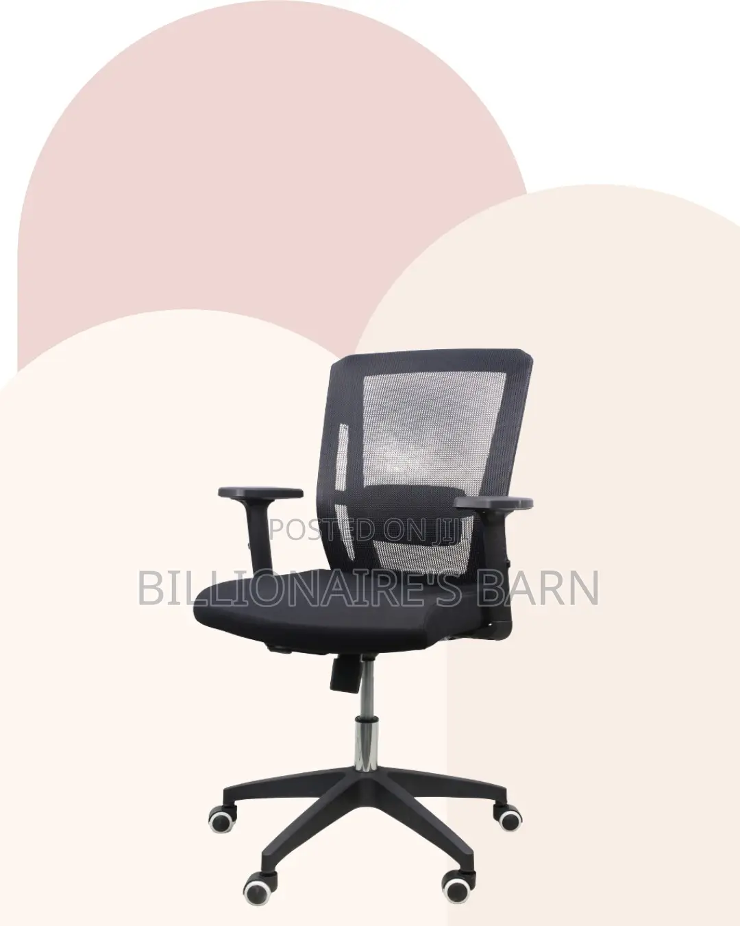 Black Origin Mesh Chair | Clean Executive Look for Modern Offices |