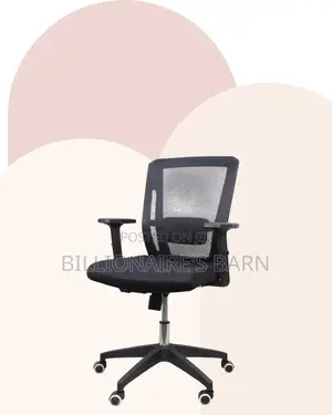 Black Origin Mesh Chair | Clean Executive Look for Modern Offices |