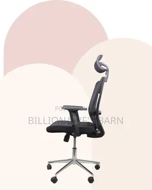 Black Ergonomic Mesh Chair | Clean Executive Look for Modern Offices |