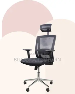 Black Ergonomic Mesh Chair | Clean Executive Look for Modern Offices |