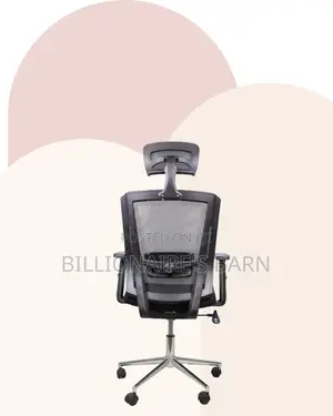 Black Ergonomic Mesh Chair | Clean Executive Look for Modern Offices |