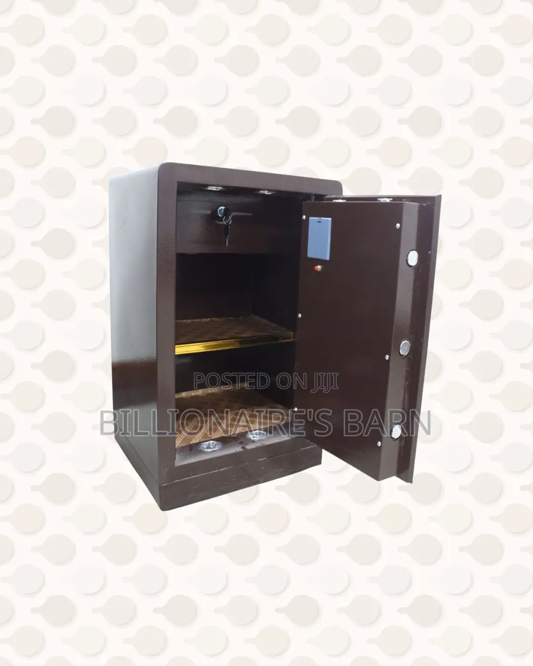 60kg Biometric Safe Box|Fast Access and Keypad Backup