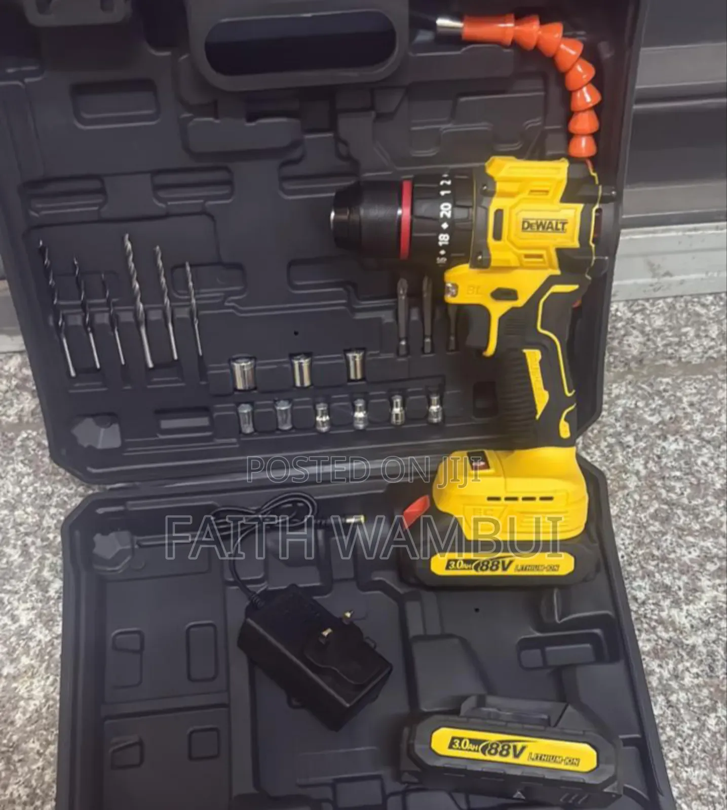 88v Professional Dewalt Brushless Drill Set/Brushless Drill 88v