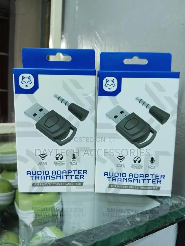 Usb Bluetooth Audio Transmitter Adapter (Ps4 / Ps5 / Pc) - Black - thumbnail 2