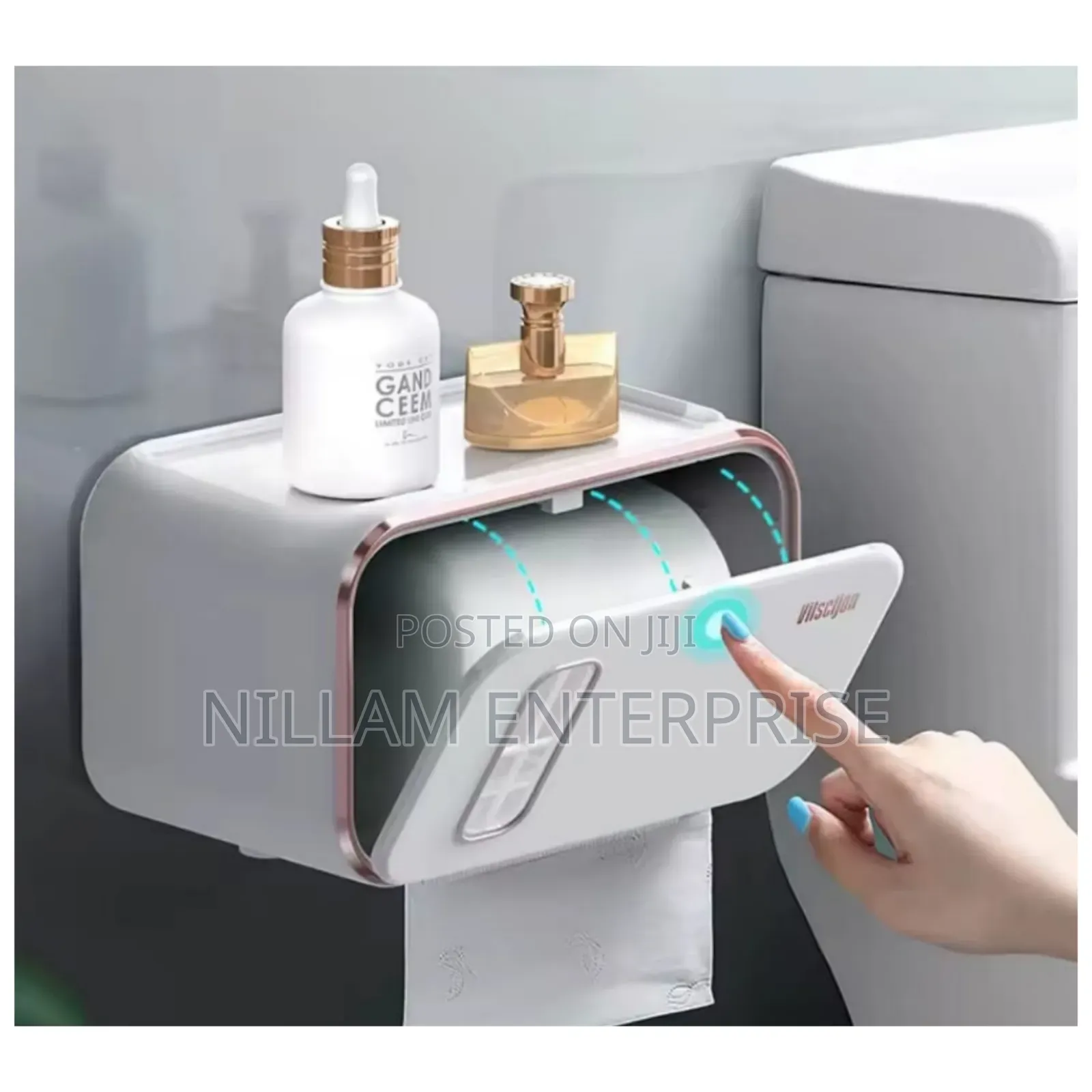 Premium Waterproof Bathroom Toilet Paper Holder