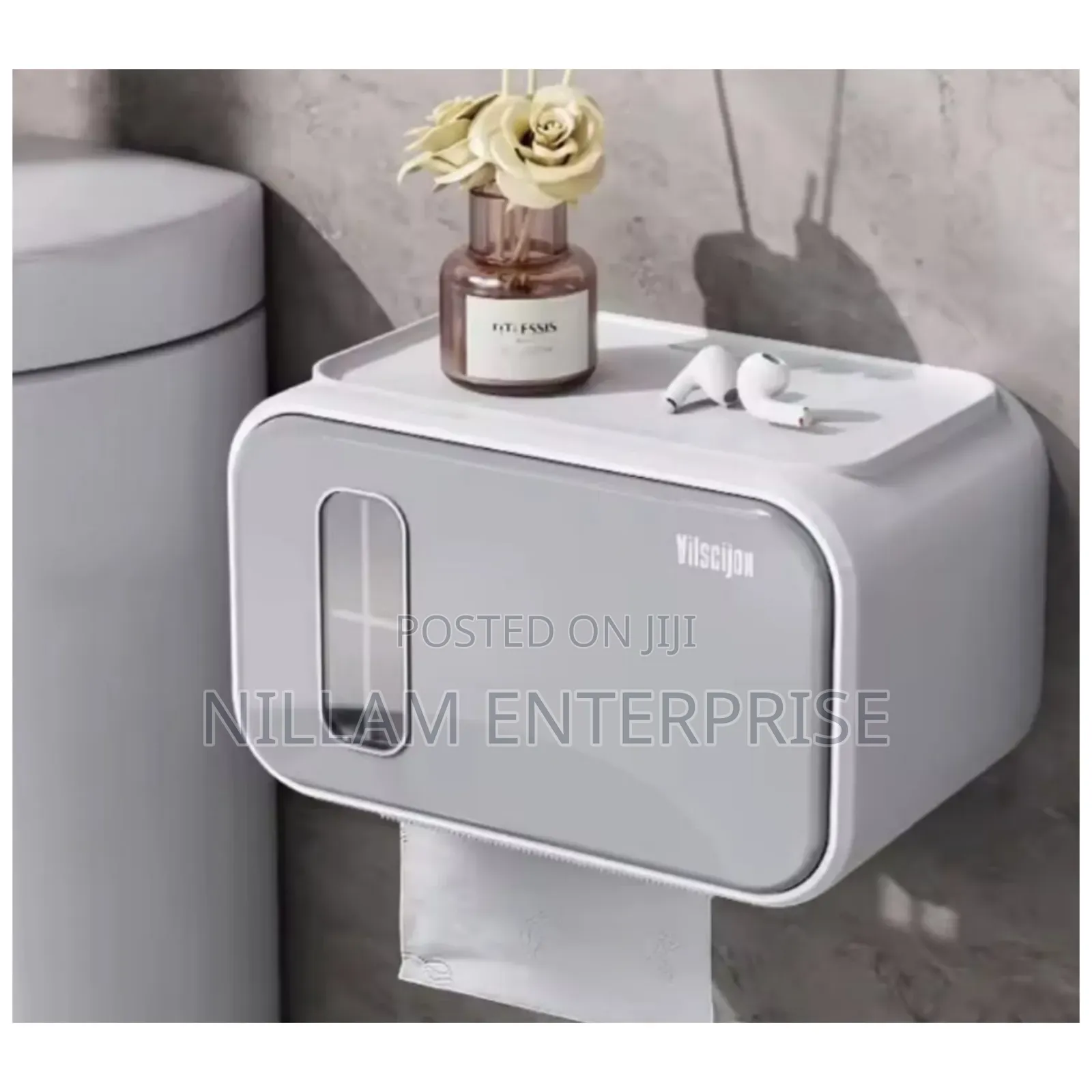 Premium Waterproof Bathroom Toilet Paper Holder