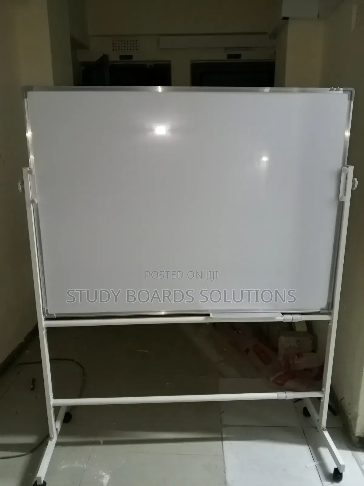 4ftx3ft Magnetic Whiteboard With Wheeled Stand for Meeting Rooms
