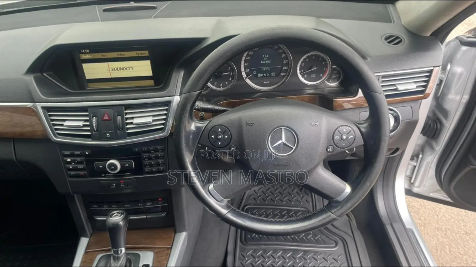 Mercedes-Benz E250 2009 Silver