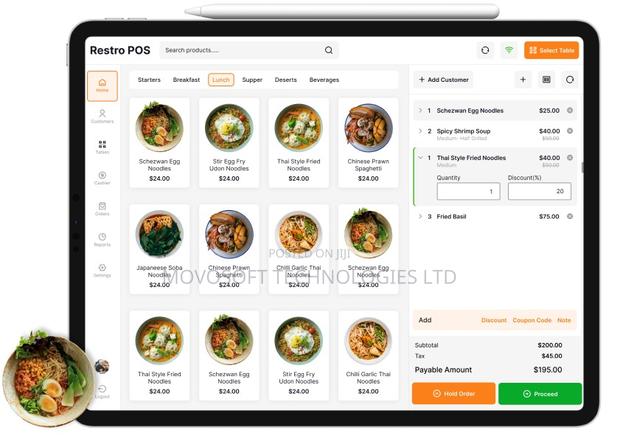 Custom Pos System – Built for Your Business - main view