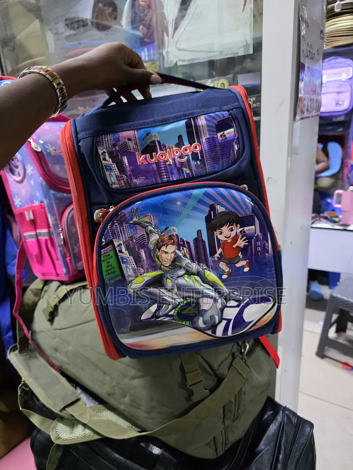 Cartoon Themed Schoo Box Bags Grade 1 to 4 at 1500