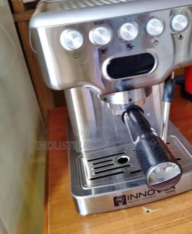 Espresso Coffee Maker Machine With Grinder - main view