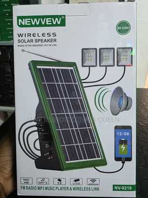 Wireless Solar Speaker