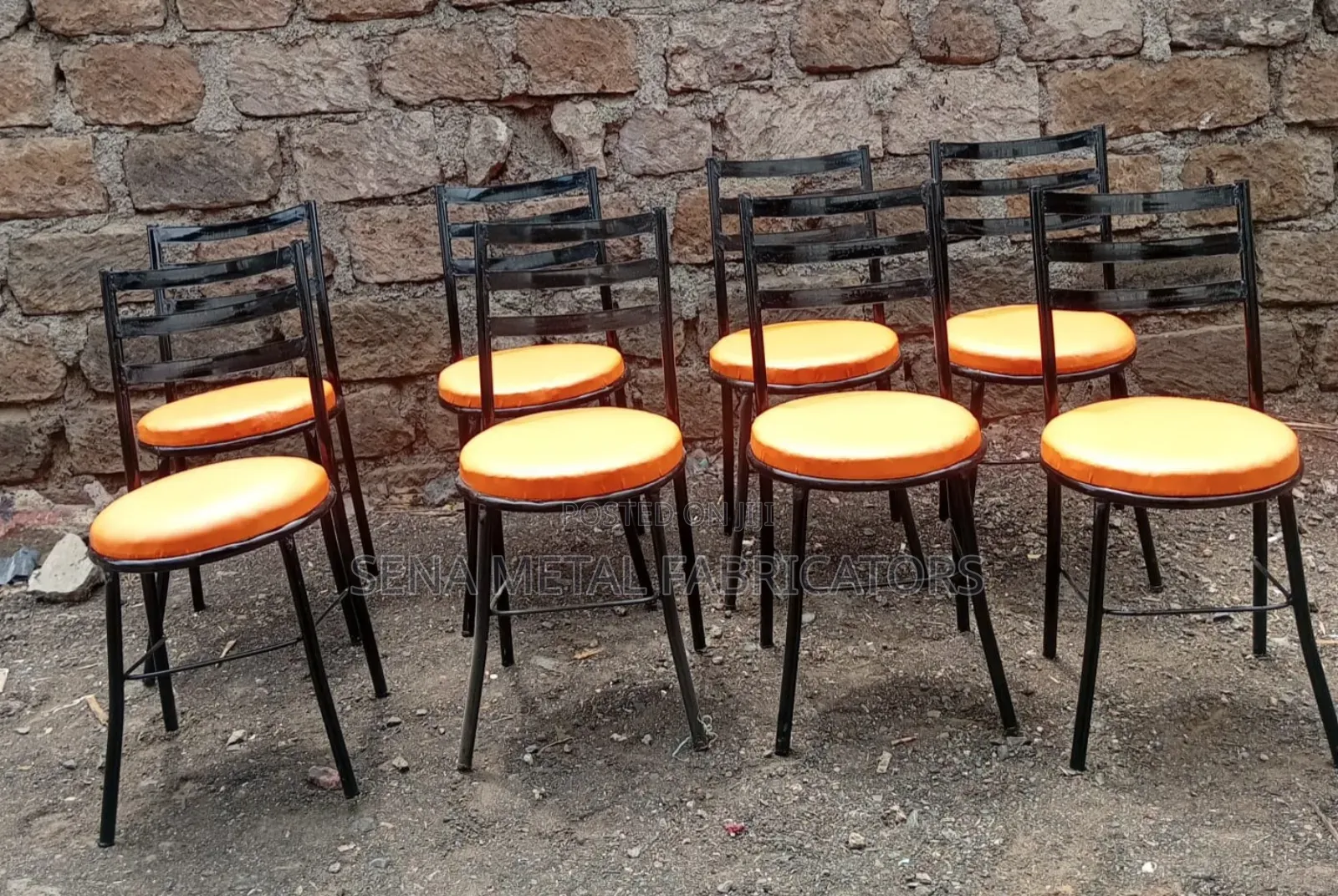 Orange Dining Chairs,Very Comfortable and Affordable