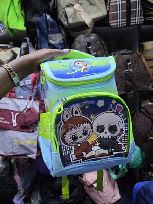 Pp1,Pp2,Box School Bag in Green