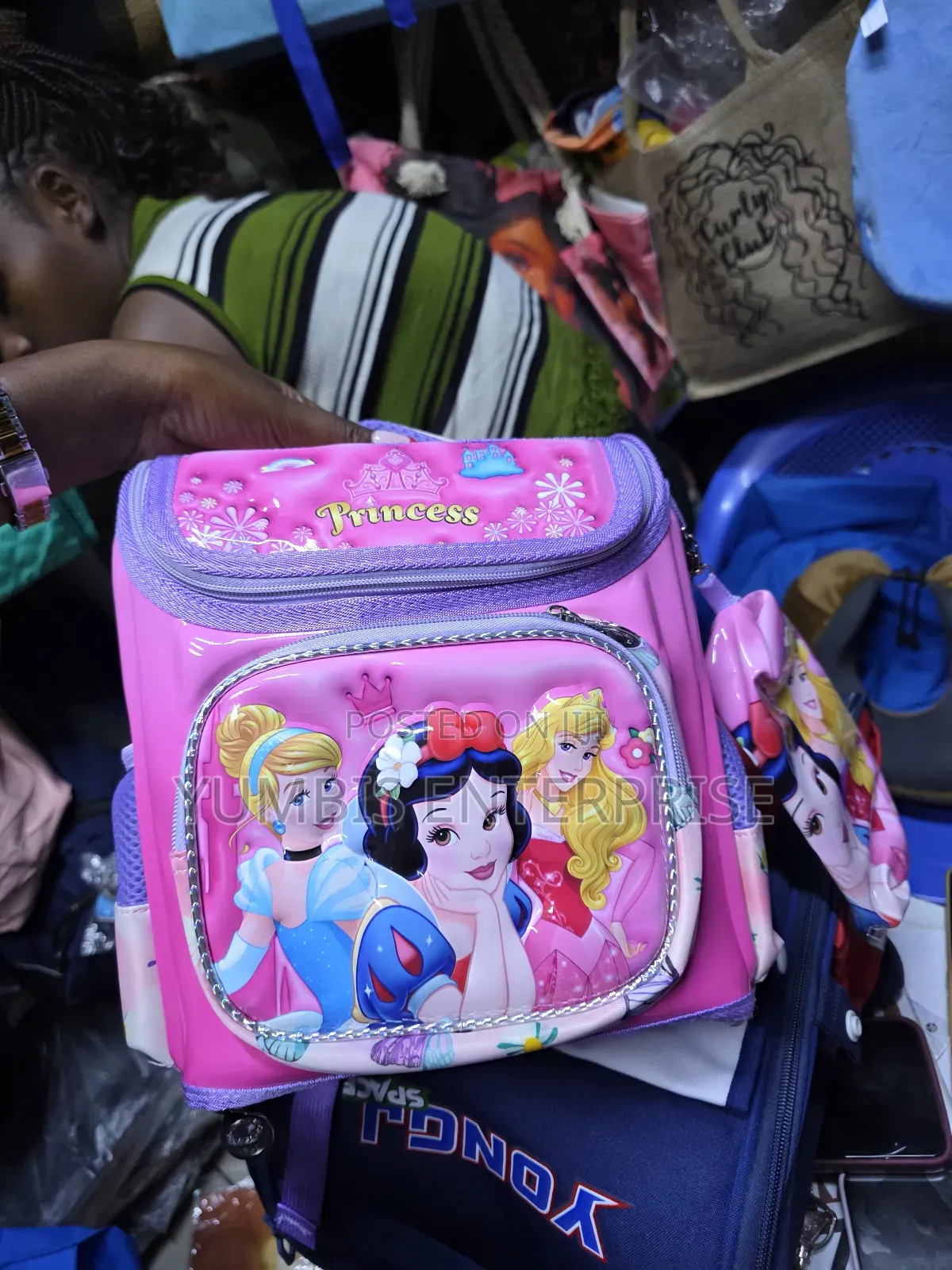 Small Kindergartens Pp1 Playgroup School Bag With a Pencil Pouch