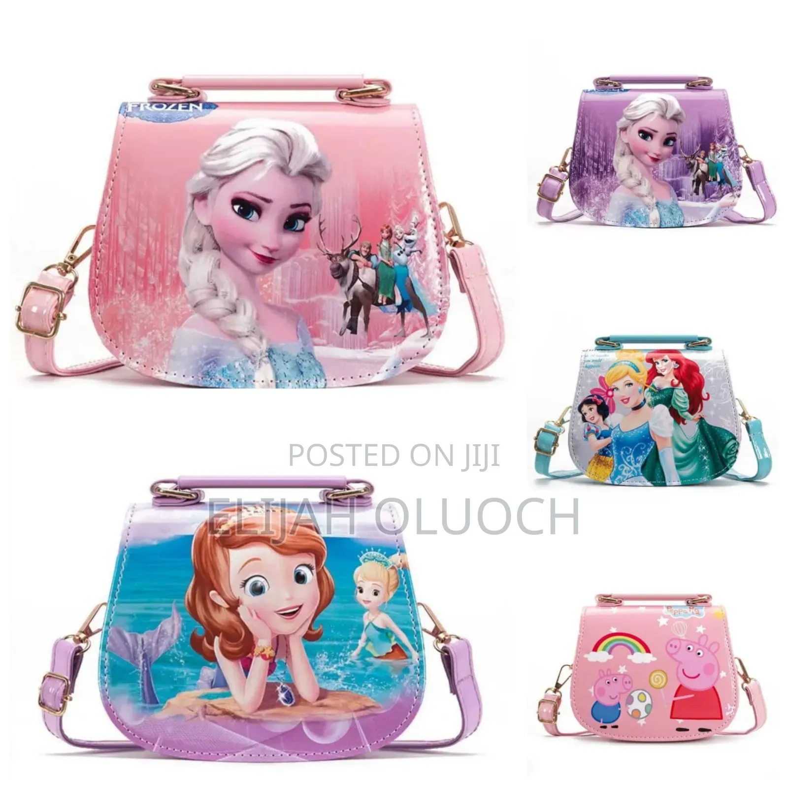 Cartoon Themed Kids Mini Sling Bag